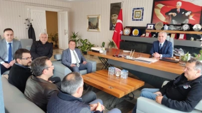 ASLAN VE YÖNETİMİNDEN HAYIRLI OLSUN ZİYARETİ