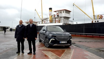 Azerbaycan Ekonomi Bakanı Cabbarov, Samsun'da Togg kullandı