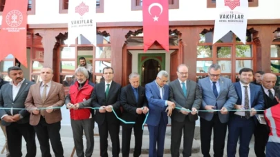 Bakan Yardımcısı Çam'ın Katılımıyla Merzifon Ahçı Hüseyin (Çay) Camii'nin Açılışı Gerçekleşti