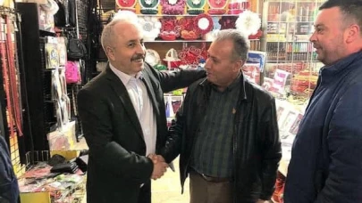 BAŞKAN ÇELİK’E AMASYALI VATANDAŞLARDAN YOĞUN İLGİ