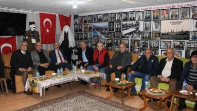 BAŞKAN ÇELİK, SELANİK MUHACİRLERİ İLE BİR ARAYA GELDİ
