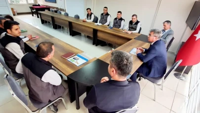 BÖLGE MÜDÜRÜ ÖZER, ALMUS İŞLETME MÜDÜRLÜĞÜNÜ ZİYARET ETTİ
