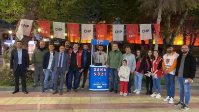 CHP GENÇLİĞİ'NDEN YOĞUN TEMPO