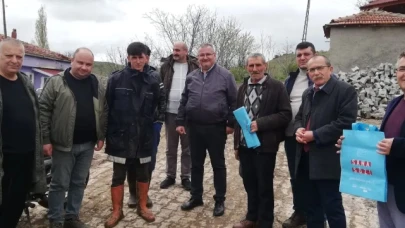 CHP HEYETİ KÖYLERDE
