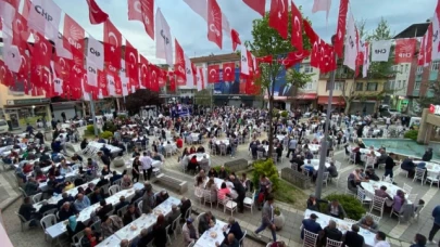 CHP TAŞOVA'DA HALİL İBRAHİM SOFRASI KURDU
