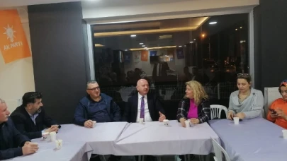 ÇİLEZ VE GÜNDOĞDU MERZİFON SKM’DE PARTİLİLERLE BULUŞTU
