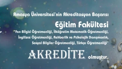 EĞİTİM FAKÜLTESİ 6 PROGRAMI AKREDİTASYON BELGESİ ALMAYA HAK KAZANDI