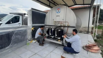 GÖYNÜCEK'TE SÜT KAPASİTESİ ARTIRILIYOR
