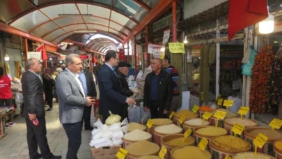 GÜLDOĞAN, ESNAF ZİYARETİNDE BULUNDU