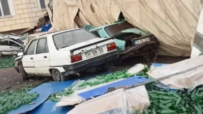 GÜMÜŞHACIKÖY SANAYİ KAVŞAĞINDA KAZA