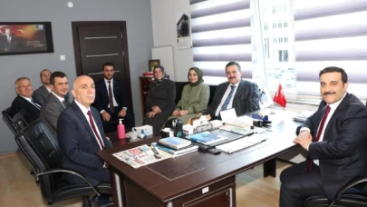 HALUK İPEK KURUM MÜDÜRLERİNİ ZİYARET ETTİ