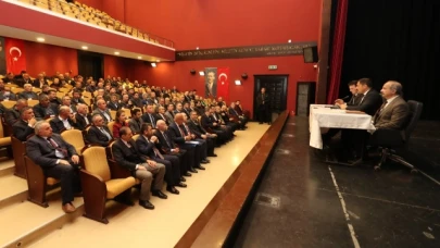 MAHALLE VE KÖY MUHTARLARI TOPLANTISI GERÇEKLEŞTİRİLDİ