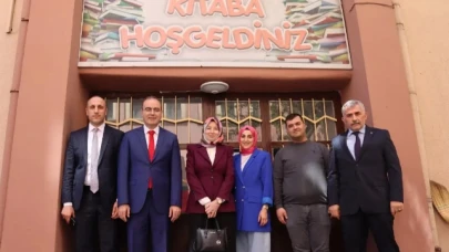 Merzifon Halk Kütüphanesi Misafirlerini Ağırladı