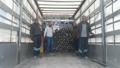 MESLEK LİSESİ’NDE YAPILAN SOBALAR BÖLGEYE GÖNDERİLDİ
