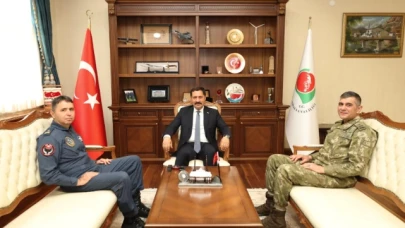 METE PAŞA’DAN VALİ MASATLI’YA ZİYARET