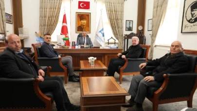 MUHTARLARDAN BAŞKAN KARGI’YA ZİYARET