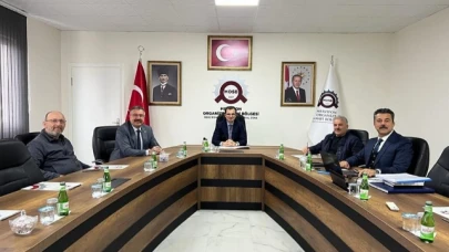 OSB YÖNETİMİ TOPLANDI