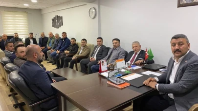 SARI’DAN ZİRAAT ODASI’NA ZİYARET