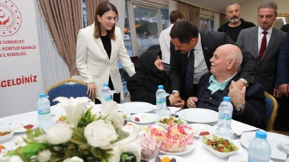 ŞEHİT AİLELERİ İÇİN İFTAR YEMEĞİ VERDİLER
