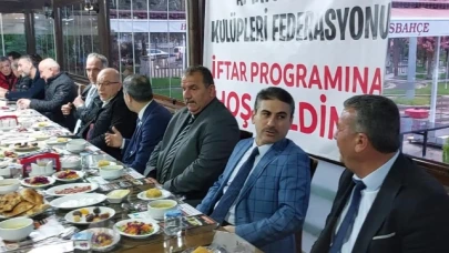 SPOR KULÜPLERİ İFTARDA BULUŞTU