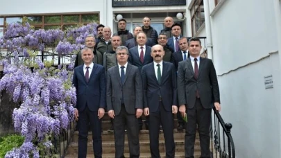 ŞUBE MÜDÜRLERİ TOPLANDI
