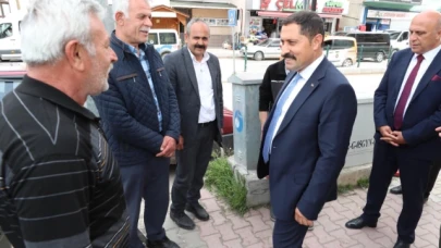 VALİ MASATLI, GÖYNÜCEK'TE ESNAF ZİYARETİNDE BULUNDU