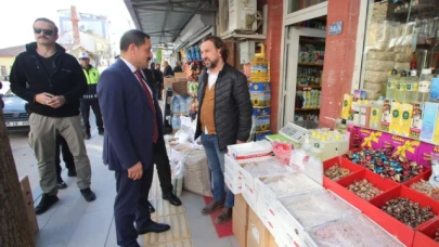 VALİ MASATLI, MERZİFON’DA ESNAF ZİYARETLERİNDE BULUNDU