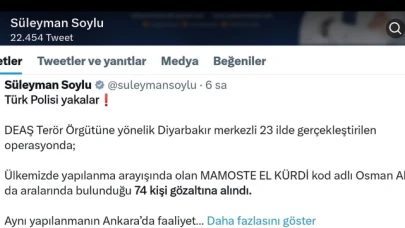 23 İLDE EŞ ZAMANLI OPERASYON