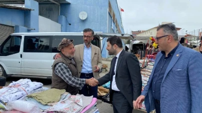 AK PARTİ MİLLETVEKİLİ 
ADAYLARI SAHADA