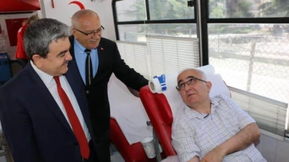 Amasya'da Kan Bağışına Devam