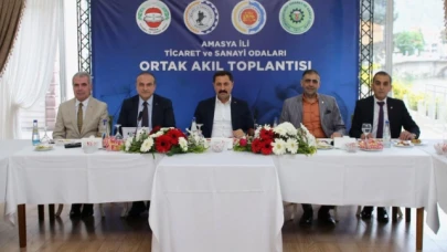 Amasya İli Ticaret ve Sanayi Odaları Ortak Akıl Toplantısı Gerçekleşti