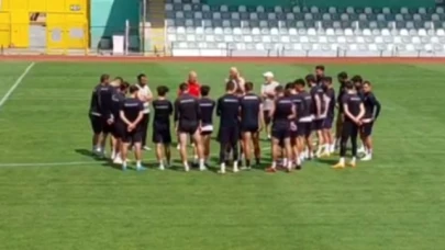 AMASYASPOR FK KAMPA GİRDİ