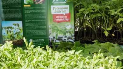 AMESİA GIDA’DAN BALKONUM BAHÇEM PROJESİ BAŞLATILDI