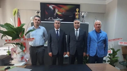 AYTAÇ YILMAZ YENİ GÖREVİNE BAŞLADI