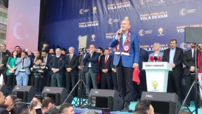 BAKAN SOYLU ÇORUM'DA COŞKU İLE KARŞILANDI