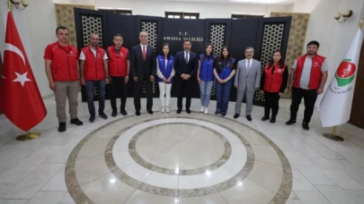 Gençler, Vali Masatlı'yı Ziyaret Etti