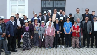 İpek, Amasya'nın Köylerini Ziyareti Etti