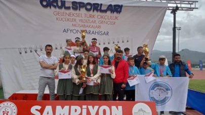 KÜÇÜK OKÇULARDAN BÜYÜK BAŞARI