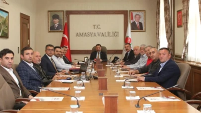 Masatlı, Merzifon OSB Toplantısına Başkanlık Etti