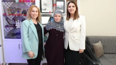 MASATLI, ŞEHİT AİLESİNİ ZİYARET ETTİ