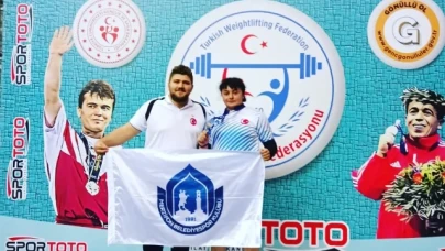 MERZİFON HALTER GURURLANDIRDI