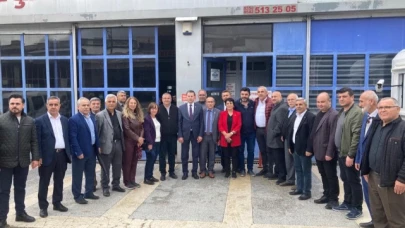 Millet İttifakı, Sanayi Sitesi'ni Ziyaret Etti