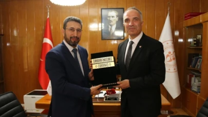MÜFTÜ PEHLİVAN VEDA ZİYARETLERİNE BAŞLADI