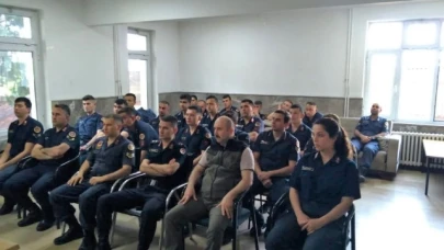 ORMAN YANGINLARINA KARŞI EĞİTİMLER DEVAM EDİYOR
