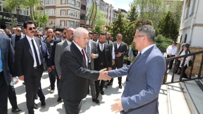Sarı'dan Başkan Kargı'ya Ziyaret