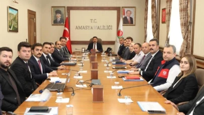 SEÇİM GÜVENLİĞİ TOPLANTISI YAPILDI