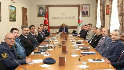 SEÇİM GÜVENLİĞİ TOPLANTISI YAPILDI
