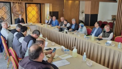 ŞUBE MÜDÜRLERİ DEĞERLENDİRME TOPLANTISI GERÇEKLEŞTİRİLDİ