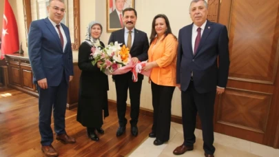 Tapu ve Kadastro Personeli, Masatlı'yı Ziyaret Etti