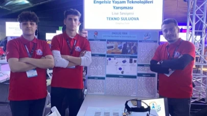 Teknofest'te Engelsiz Yaşam Kategorsisinde Suluova 2'nci Oldu